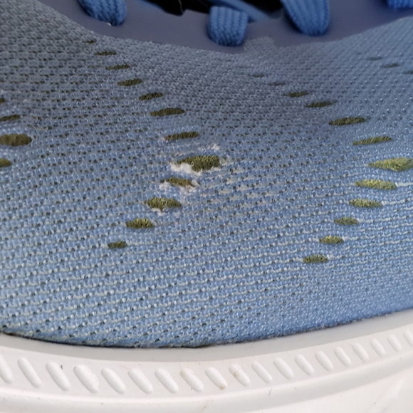 Hoka One One Mach 2 Profly Running Shoes Sneakers Blue Green Size 10.5 - Picture 13 of 14